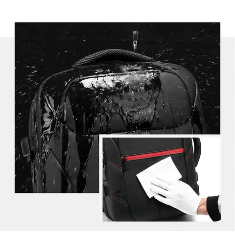 Men's Waterproof USB Charging Male Laptop Casual Travel Bag
