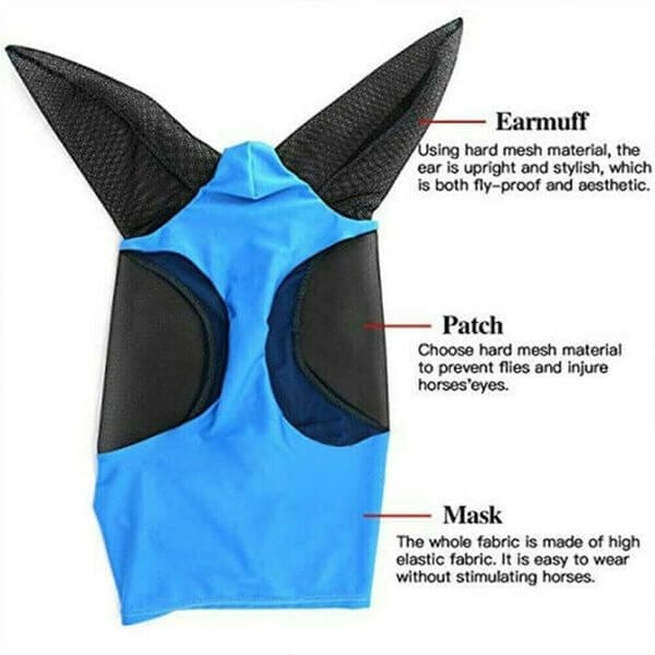 🔥Last day 48% off🔥Equine Mask Anti-Fly Mesh