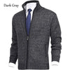 Solid Color Stand Collar Fashion Cardigan-Buy 2 Free Shipping